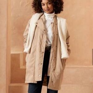 NWOT - Banana Republic Quilted Twill Jacket - L